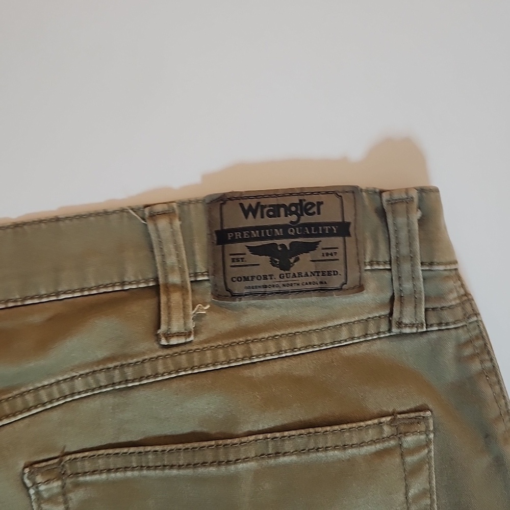 Wrangler Slim Straight Khaki Pants - Picture 6 of 8